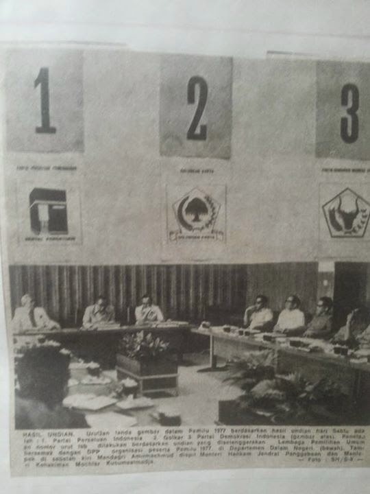 Three parties in the 1977 election - Poem for a Cigar