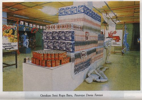 New Art Movement Exhibition 1987, Project 1: Supermarket Fantasy World Supermarket