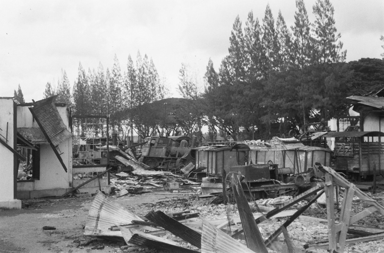 Cepu Destruction 10 January 1949