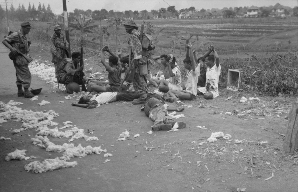 On the road to Malang from Surabaya 24 July 1947