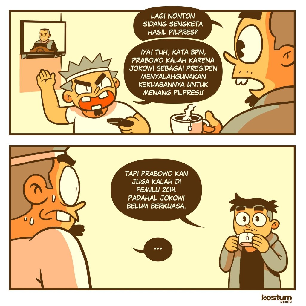 Even though Jokowi wasn't in power yet