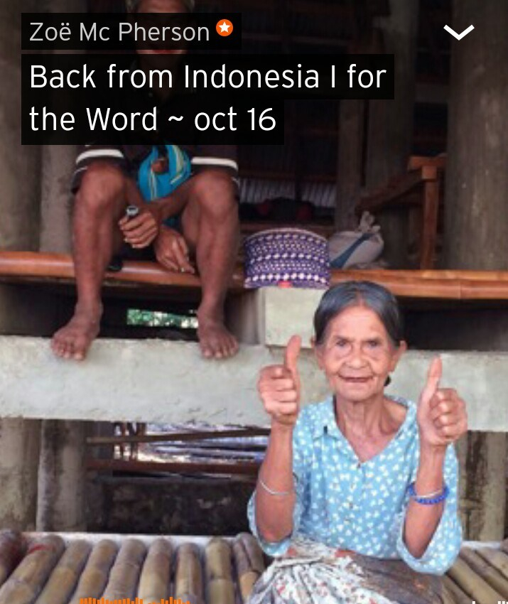 Back from Indonesia I for the Word ~ oct 16 –&nbsp;SoundCloud