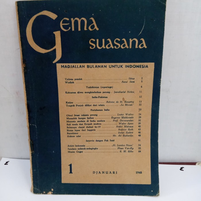 Indonesian Translation Service - The Story of a Pair of Shorts By Idrus 1948