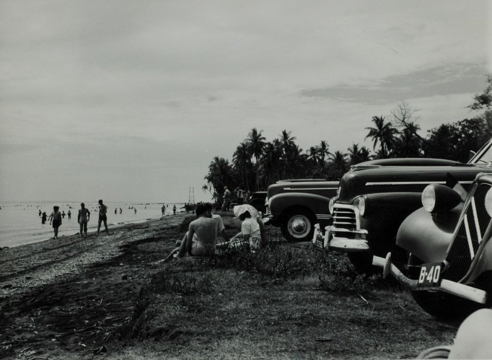 Kampong Tjilintjing, Augustus 1947, West-Java Indonesië 