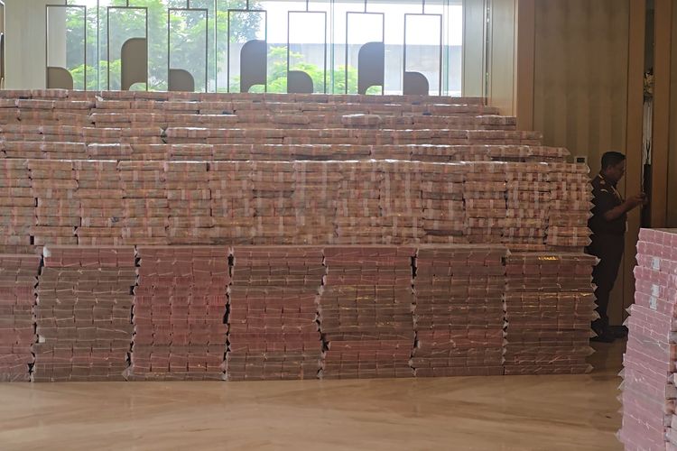 Mountain of Seized Illicit Cash Paraded to Reassure&nbsp;Public