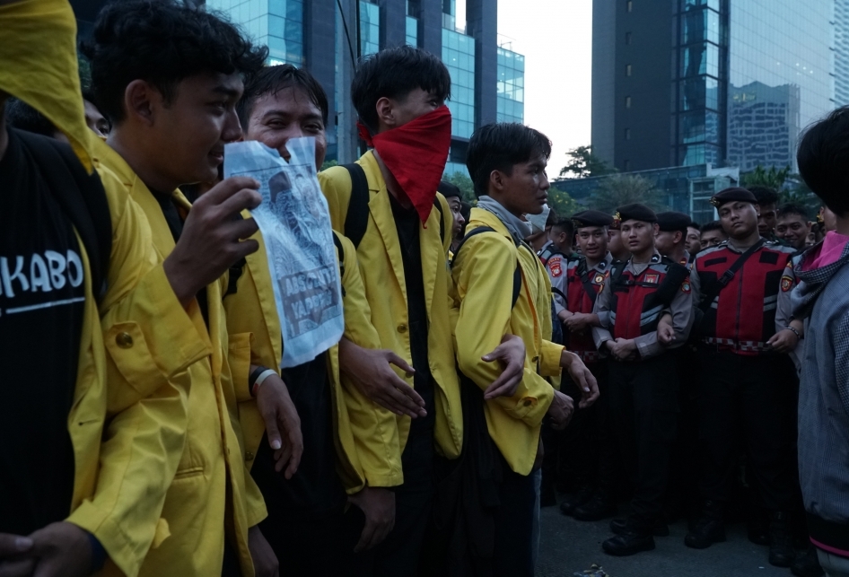 Student demonstrations make five demands of Indonesia’s national government, Kompas.com